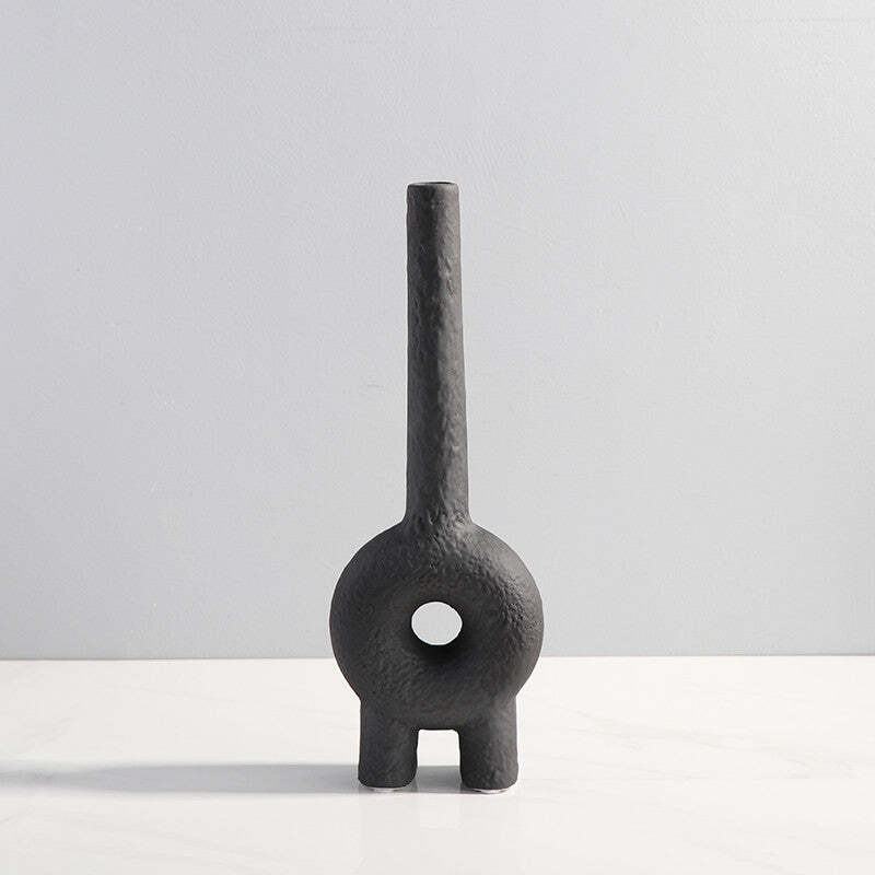 Geometric Ceramic Vase