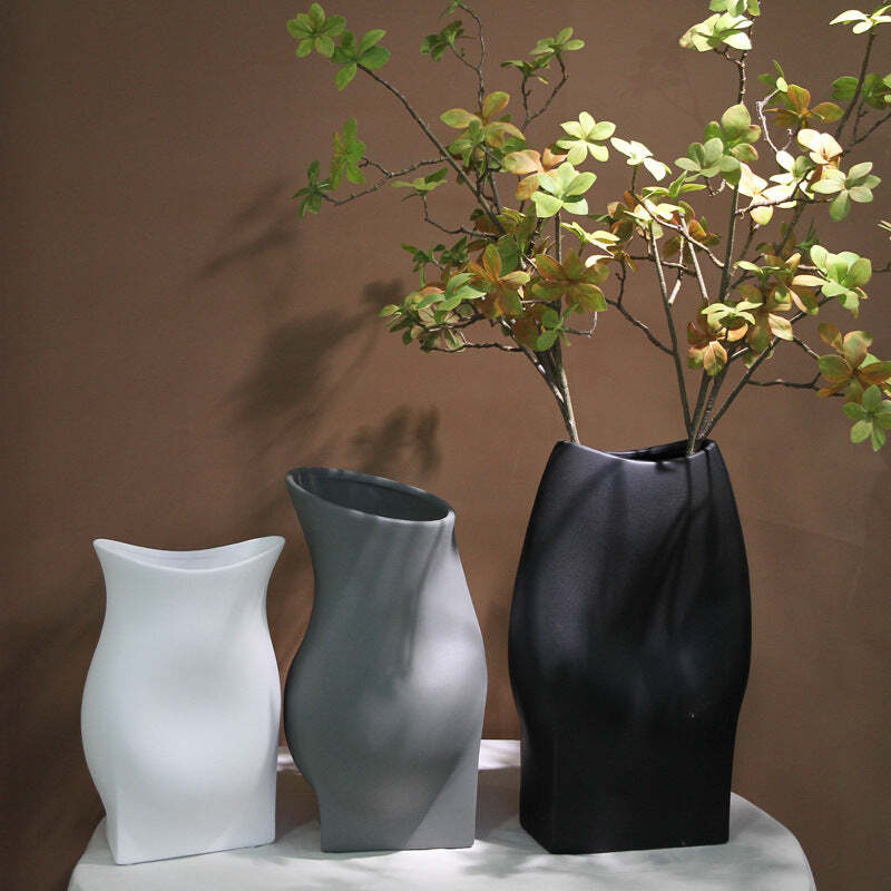 Nordic Frosted Vase