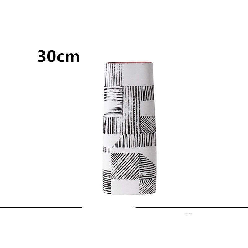 Nordic Minimalist Hand-painted Vase