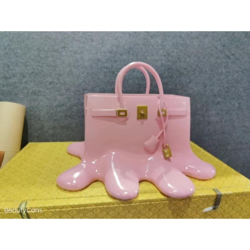 High-end Bag Resin Vase