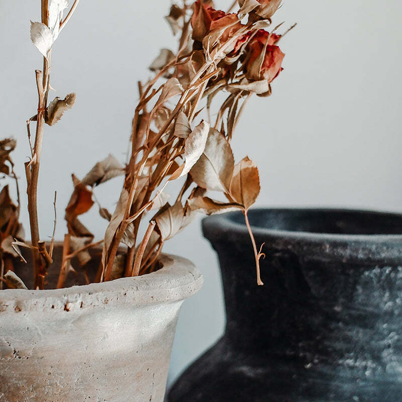 Handmade Stoneware Red Pottery
