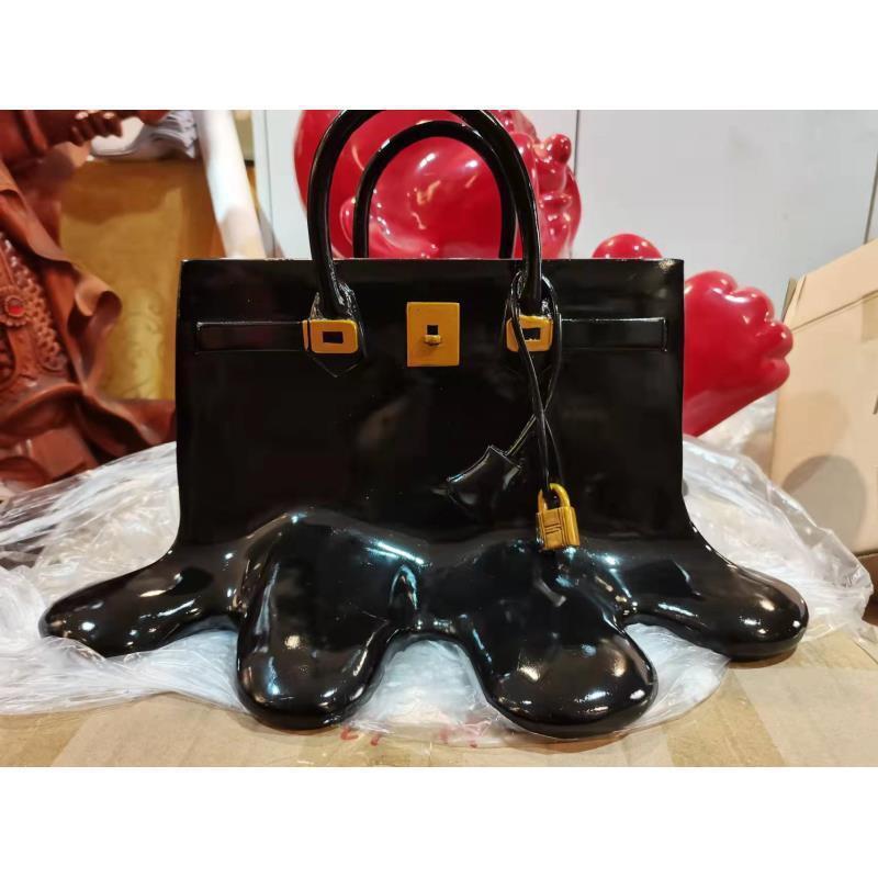 High-end Bag Resin Vase