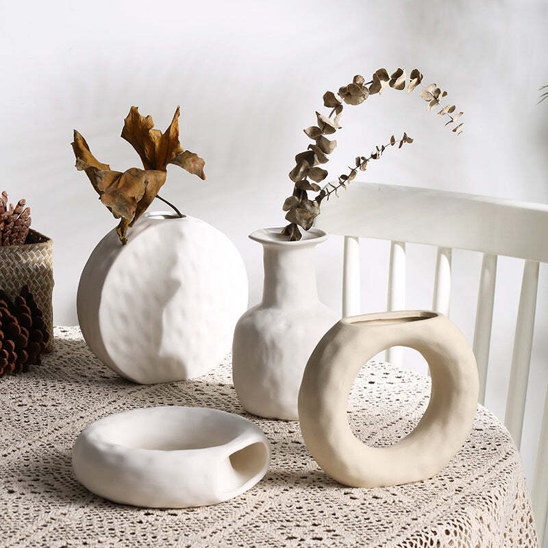 Scandinavian Style Primitive Vase