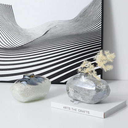 Chinese Abstract Texture Art Vase