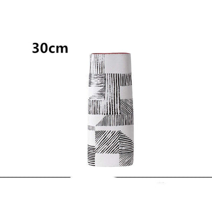 Nordic Minimalist Hand-painted Vase