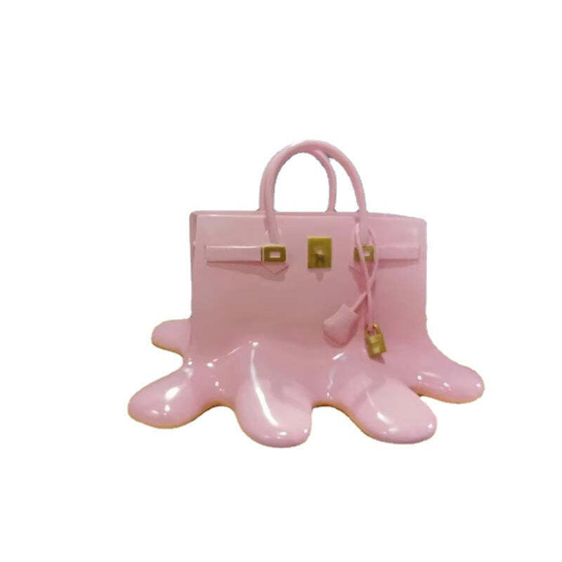 High-end Bag Resin Vase