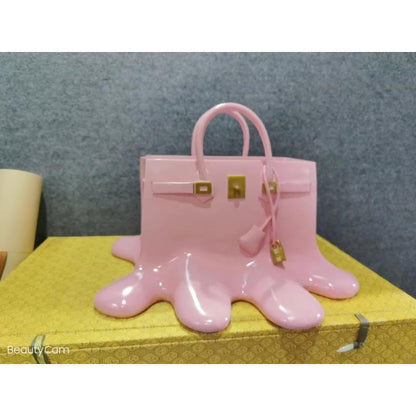High-end Bag Resin Vase