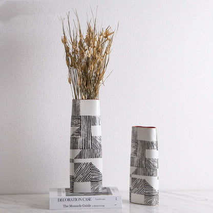 Nordic Minimalist Hand-painted Vase