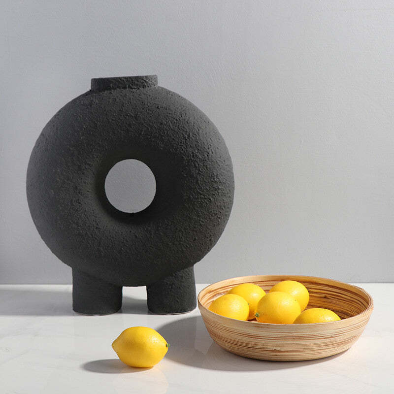 Geometric Ceramic Vase