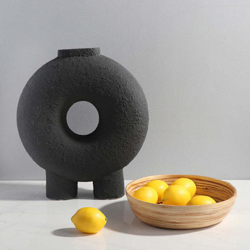 Geometric Ceramic Vase