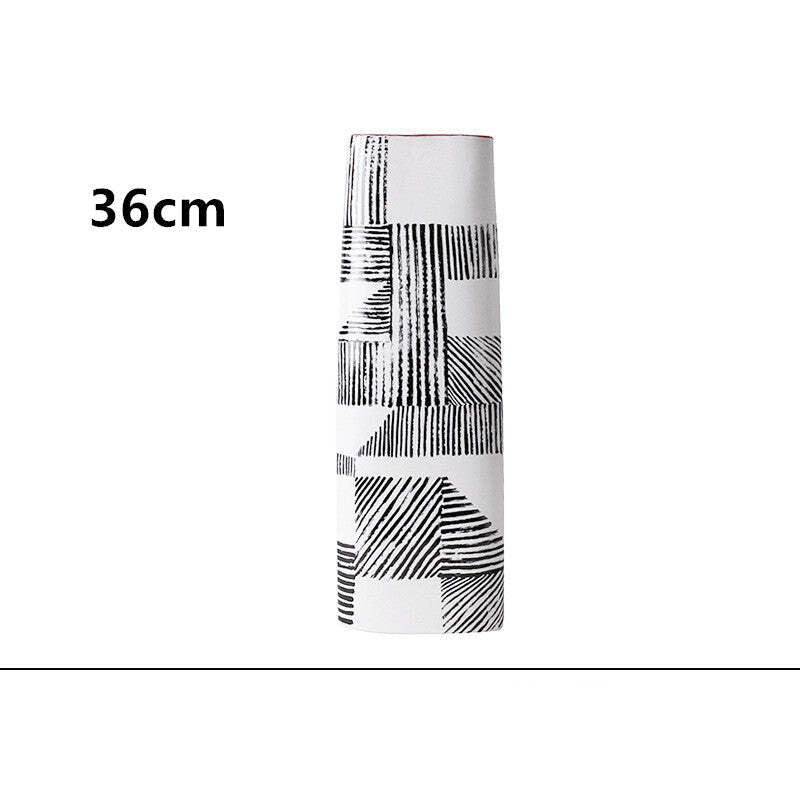 Nordic Minimalist Hand-painted Vase