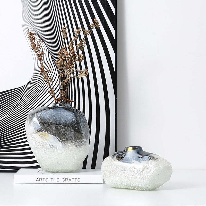 Chinese Abstract Texture Art Vase