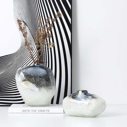 Chinese Abstract Texture Art Vase